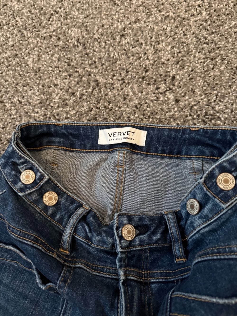 Womens vervet jeans size 25 - Picture 3 of 4